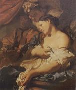 LISS, Johann The Death of Cleopatra oil painting on canvas